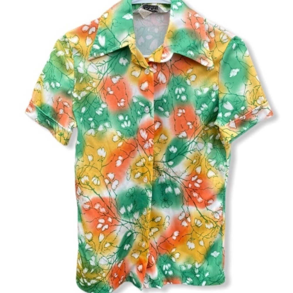 Vintage Devon Polyester Blouse